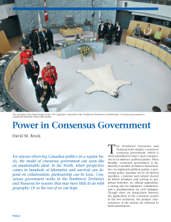 Power in Consensus Government