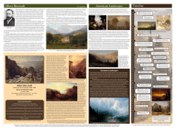 Timeline Albert Bierstadt American Landscapes