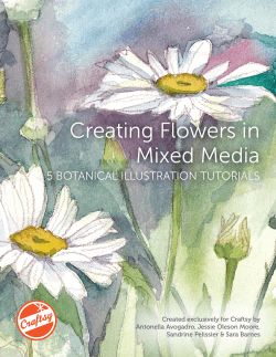 Creating Flowers in Mixed Media