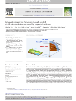 Enhanced nitrogen loss from rivers through coupled nitrification