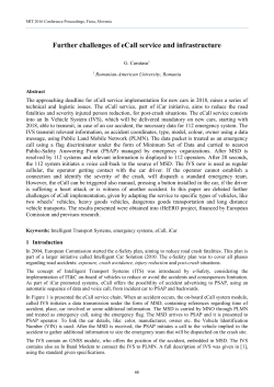 further-challenges-for-ecall-service-and-infrasturcture-g