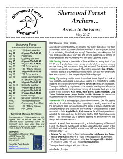 Sherwood Forest Archers&hellip; - Federal Way Public Schools