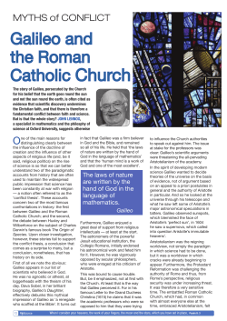 John Lennox - Galileo and the Roman Catholic Church