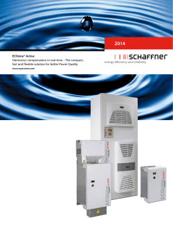 ECOsine&reg; Active Harmonics compensation in real
