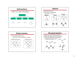 Butane Isomers