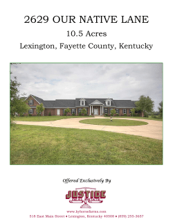 Lexington, Fayette County, Kentucky