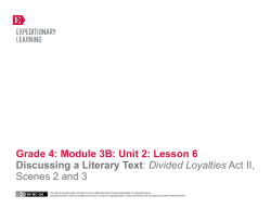 Grade 4: Module 3B: Unit 2