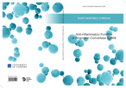Anti-inflammatory Function of Proprotein Convertase FURIN