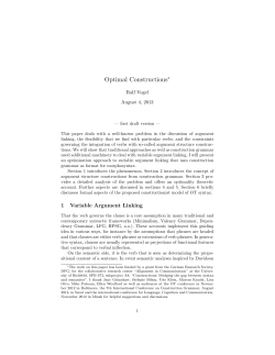 Optimal Constructions - Publications at Bielefeld University