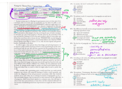 Passage 6c: Thomas Paine, Common Sense 271. In