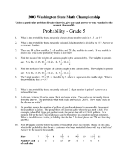 Probability