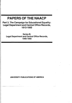 papers of the naacp