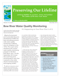 Preserving Our Lifeline