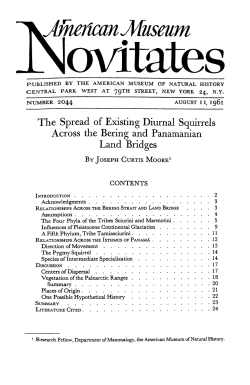 Land Bridges - AMNH Library Digital Repository