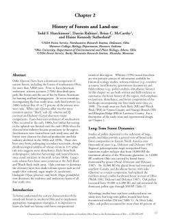 Chapter 2 History of Forests and Land-use