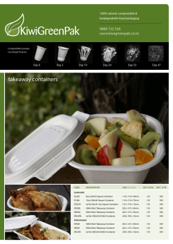 takeaway containers