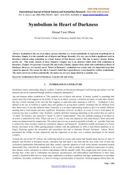 Symbolism in Heart of Darkness