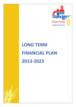 Long Term Financial Plan 2013-2023