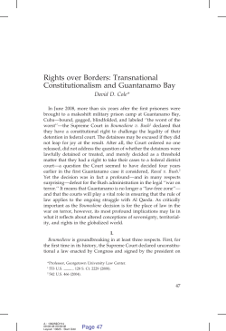 Rights over Borders: Transnational Constitutionalism