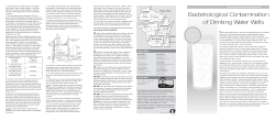 Bacteriological Contamination of Private Wells