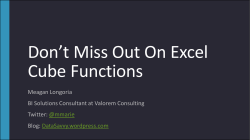 Don`t Miss Out On Excel Cub Functions