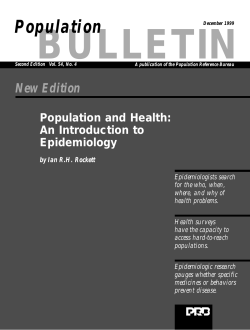 An Introduction To Epidemiology