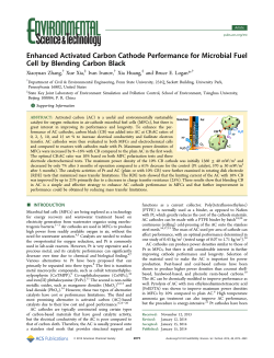 Enhanced Activated Carbon Cathode Performance