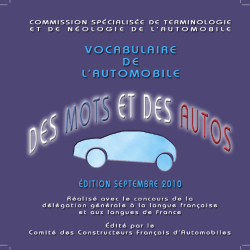 Mots et des Autos