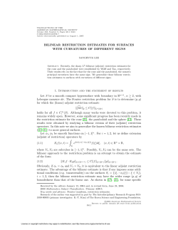 2 - Joint Mathematics Meetings