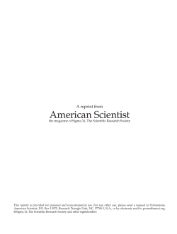 article - American Scientist
