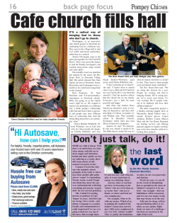 Cafe church fills hall