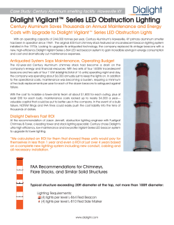 Century Aluminum Case Study - LED Obstruction Lights
