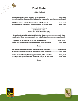 Food Chain - Miami County Park District