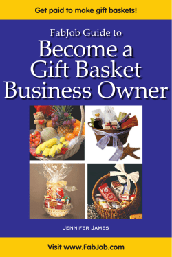 Become a Gift Basket Business Owner