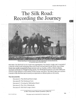 The Silk Road - Issaquah Connect