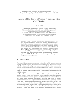 Limits of the Power of Tissue P Systems with Cell Division