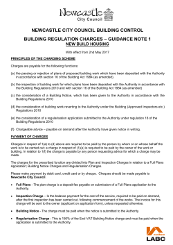 Building Regulation Charges - Guidance Note1