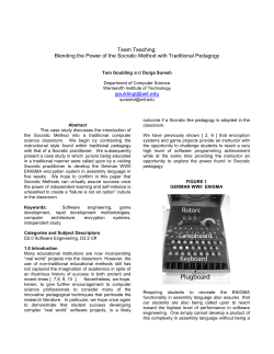 Blending the Power of the Socratic Method with Traditional Pedagogy