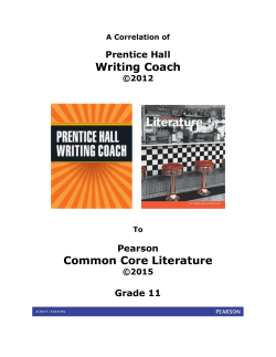 Standard 1: Reading SIXTH GRADE