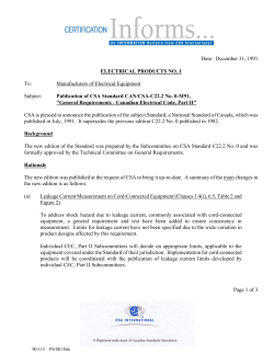 Date: December 31, 1991 ELECTRICAL PRODUCTS NO. 1 To