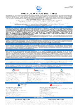 jawaharlal nehru port trust