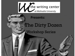 The Dirty Dozen