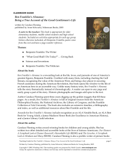 Ben Franklin`s Almanac: Being a True Account of
