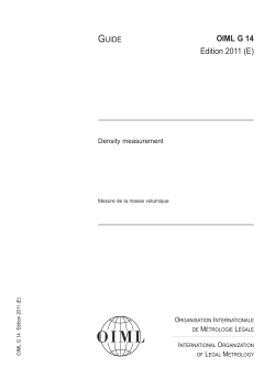 OIML G14