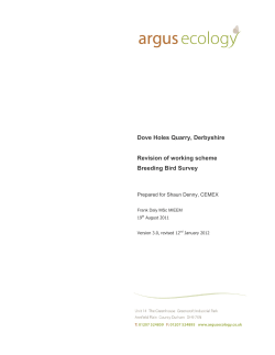 Breeding Bird Survey
