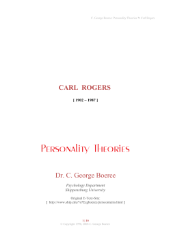Carl Rogers - Social