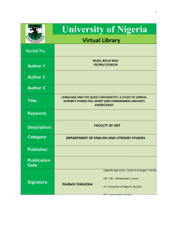 pdf - University Of Nigeria Nsukka