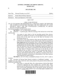 Senate Bill 656 - North Carolina General Assembly