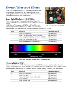 Filters - Skynet Junior Scholars