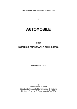 Automotive Service and Repair advance level 1